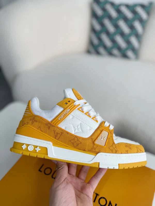 Louis Vuitton Orange Shoe